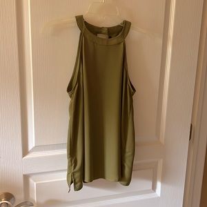 Green halter tank by Stacatto